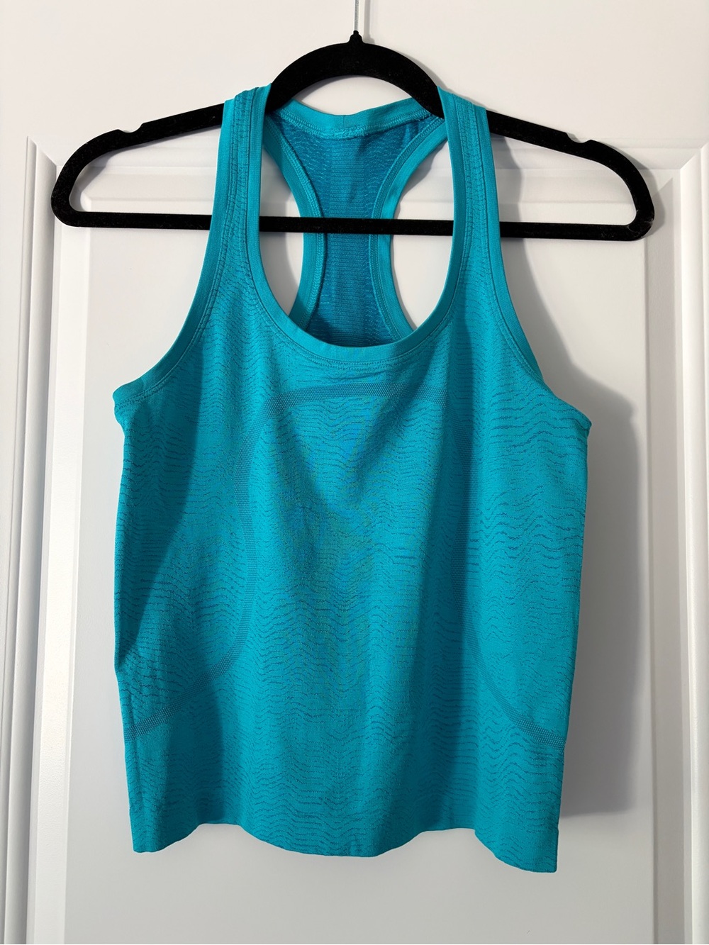 lululemon athletica Swiftly Turquoise Racerback Tank